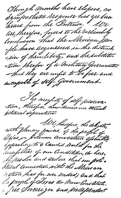 Texas Declaration of Independence 9